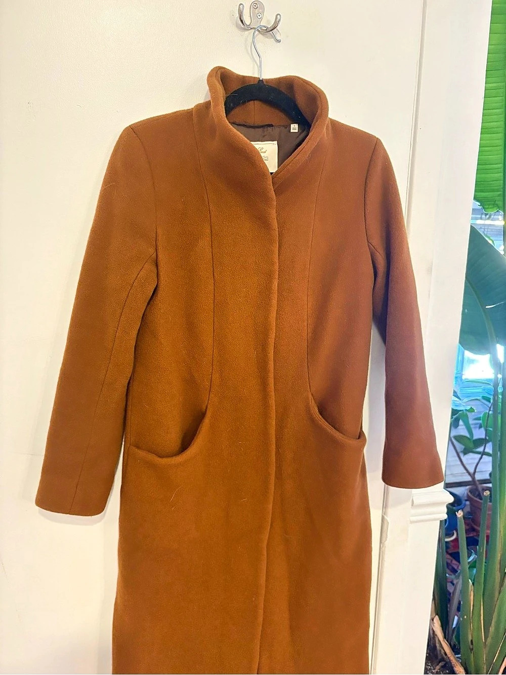 Wilfred The Cocoon Coat Wool Cashmere Cocoon Coat Size Small